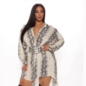 Going Big Snake Corest Dress